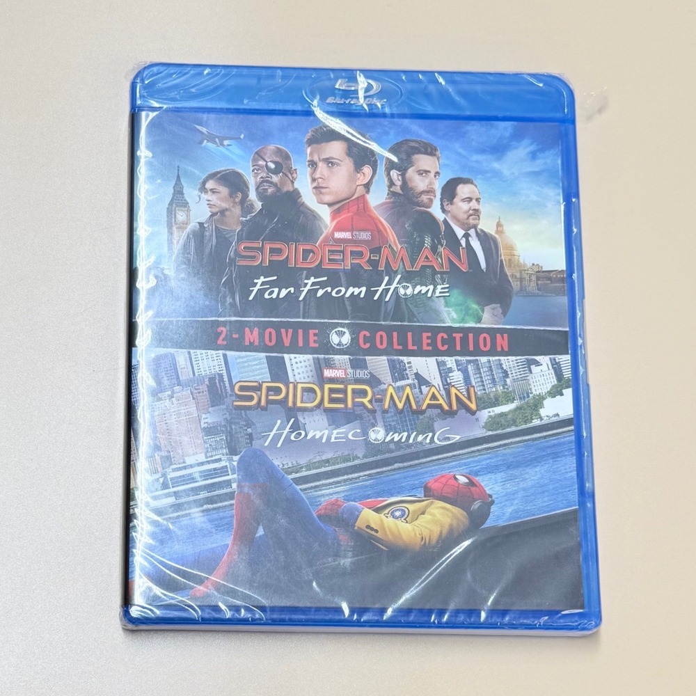 Spider-Man 2-Movie Collection Blu-ray Homecoming & Far From Home NEW Sealed MCU